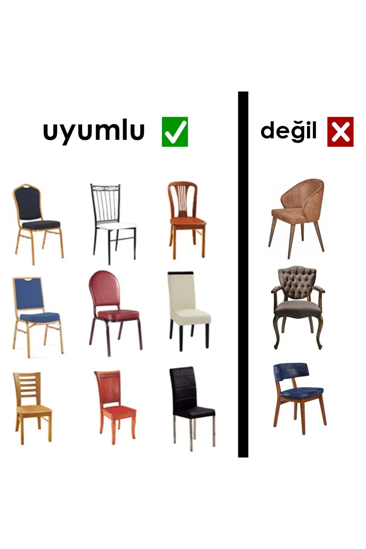 Sandalye Kılıf ve Örtüleri
